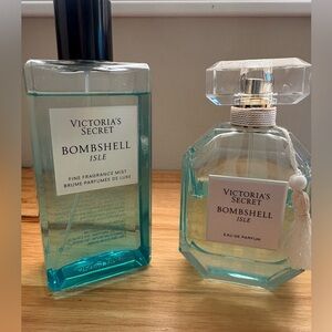 Victoria's Secret Bombshell Isle Fragrance Duo - Aqua Bottles